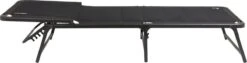 Redwood Abbott Ligbed - Stretcher/ligbedden - Inklapbaar - Zwart -Tuinmeubilair Verkoopwinkel 1200x306