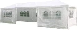 HI XXLDEALS - Partytent 3x9 M - Incl 8 Zijwanden -Tuinmeubilair Verkoopwinkel 1200x465