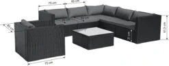 Intimo Garden Levanzo Loungeset – Zwart - 5 Tot 6 Persoons -Tuinmeubilair Verkoopwinkel 1200x469