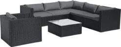 Intimo Garden Levanzo Loungeset – Zwart - 5 Tot 6 Persoons -Tuinmeubilair Verkoopwinkel 1200x471