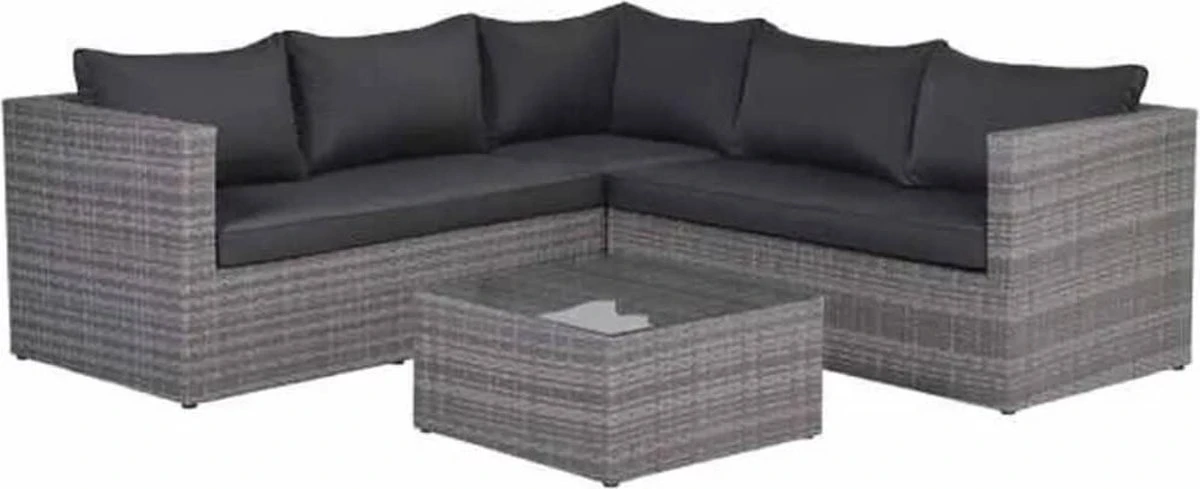 Garden Impressions Montana Loungeset - Organic Grey 1 Garden Impressions Montana Loungeset - Organic Grey