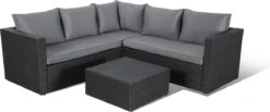Central Park Hoekbank Loungeset Alea Grijs Staal/riet 3-delig 12 Central Park Hoekbank Loungeset Alea Grijs Staal/riet 3-delig -Tuinmeubilair Verkoopwinkel 1200x499