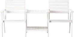 Tuinbank - Romeo Tete A Tete - Wit - 170cm -Tuinmeubilair Verkoopwinkel 1200x607 1