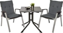 Beautissu Set Van 6x Tuinkussens Lage Rug Loft NL 100 X 50 X 6 Cm - Kussen Antraciet - Zitkussen Sierkussen Tuinstoel -Tuinmeubilair Verkoopwinkel 1200x637