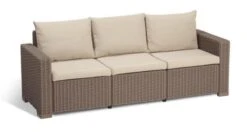 Allibert California Loungeset - 5 Personen - Cappuccino -Tuinmeubilair Verkoopwinkel 1200x642 1
