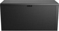 Keter Emily Opbergbox - 118x45x57 Cm - 270L - Grafiet -Tuinmeubilair Verkoopwinkel 1200x642