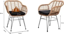 Casaria Polyrotan Kuipstoel Bali - Met Kussens – 2 Stuks 15 Casaria Polyrotan Kuipstoel Bali - Met Kussens – 2 Stuks -Tuinmeubilair Verkoopwinkel 1200x649