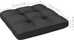 Decoways - 6-delige Loungeset Met Kussens Massief Grenenhout Wit -Tuinmeubilair Verkoopwinkel 1200x662