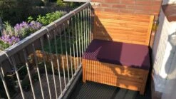 Kleine Teakhouten Tuinbank Met Opbergruimte - 100 X 60 X 90 Cm - Duurzaam Teakhout - Blijft Strak En Mooi - Sterke Constructie Om Lang Mee Te Gaan -Tuinmeubilair Verkoopwinkel 1200x675 9