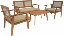 Tuinmeubelset 4 Zitplaatsen + 1 Salontafel L Alice's Garden -Tuinmeubilair Verkoopwinkel 1200x679 3