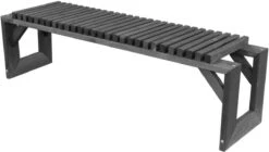 Tuinbank Design 2023 - 150CM - Grenen Hout - Zwart -Tuinmeubilair Verkoopwinkel 1200x682