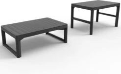 Allibert Lyon Tuintafel - 116x71,5x66/40 Cm - Grafiet 29 Allibert Lyon Tuintafel - 116x71,5x66/40 Cm - Grafiet -Tuinmeubilair Verkoopwinkel 1200x738 1