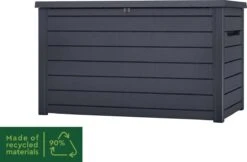 Keter Ontario Opbergbox - 870L - 147x83x86cm - Grafiet -Tuinmeubilair Verkoopwinkel 1200x785