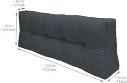 Beautissu Eco Elements Palletkussen – Rugkussen 120x40x15 Cm Voor Palletbank - Kussen Graphiet Grijs - Palletkussens In Matraskussen Kwaliteit 11 Beautissu Eco Elements Palletkussen – Rugkussen 120x40x15 Cm Voor Palletbank - Kussen Graphiet Grijs - Palletkussens In Matraskussen Kwaliteit -Tuinmeubilair Verkoopwinkel 1200x790 2