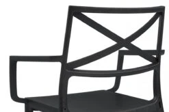 Keter Metalix Tuinstoelen - 4 Stuks - 53,3x60,2x81,3 Cm - Zwart -Tuinmeubilair Verkoopwinkel 1200x796