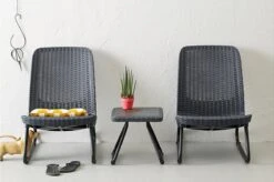 Keter Rio Balkonset - 3 Delig - Grafiet -Tuinmeubilair Verkoopwinkel 1200x797 3