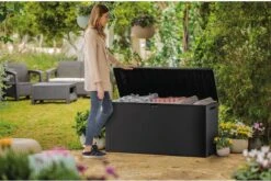 Keter Emily Opbergbox - 118x45x57 Cm - 270L - Grafiet -Tuinmeubilair Verkoopwinkel 1200x800 146