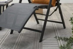 Garden Impressions - Sol Verstelbare Tuinstoel - Aluminium - Zwart -Tuinmeubilair Verkoopwinkel 1200x800 20