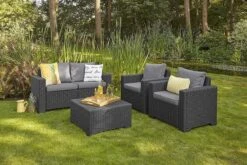 Allibert Tuinstoel California (231561) - Set Van 2 Stoelen -Tuinmeubilair Verkoopwinkel 1200x800