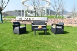 MaxxGarden Rattan Loungeset - 4 Persoons Zithoek - Design Wicker Tuinset 11 MaxxGarden Rattan Loungeset - 4 Persoons Zithoek - Design Wicker Tuinset -Tuinmeubilair Verkoopwinkel 1200x800 268