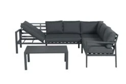 Garden Impressions Lexinton Loungeset - Verstelbaar - Aluminium - Zwart -Tuinmeubilair Verkoopwinkel 1200x800 286
