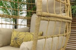 Lola Egg Relaxstoel - Natural Sand - Mand Stoel -Tuinmeubilair Verkoopwinkel 1200x800 41