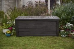 Keter Westwood Opbergbox - 570 L - 155x72.4x64.4 Cm - Grafiet -Tuinmeubilair Verkoopwinkel 1200x801 3