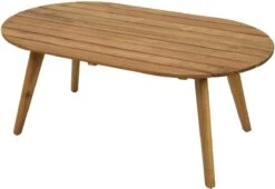 BUITEN Living Seville Lounge Tuintafel | Hardhout | 97x57cm - Ovale Tuintafel -Tuinmeubilair Verkoopwinkel 1200x828 1