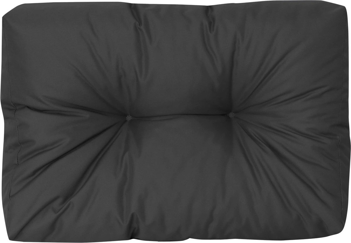 Palletkussen Comfort Waterafstotend Halve Pallet Zwart 60x40x10/20cm 1 Palletkussen Comfort Waterafstotend Halve Pallet Zwart 60x40x10/20cm