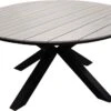 Ronde Tuintafel Cyprus ø120cm | Wood | Polywood & Aluminium