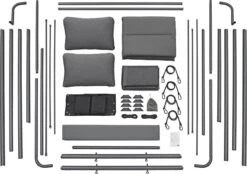 Schommelbank / Ligbank Kassandra - Donkergrijs -Tuinmeubilair Verkoopwinkel 1200x846 2