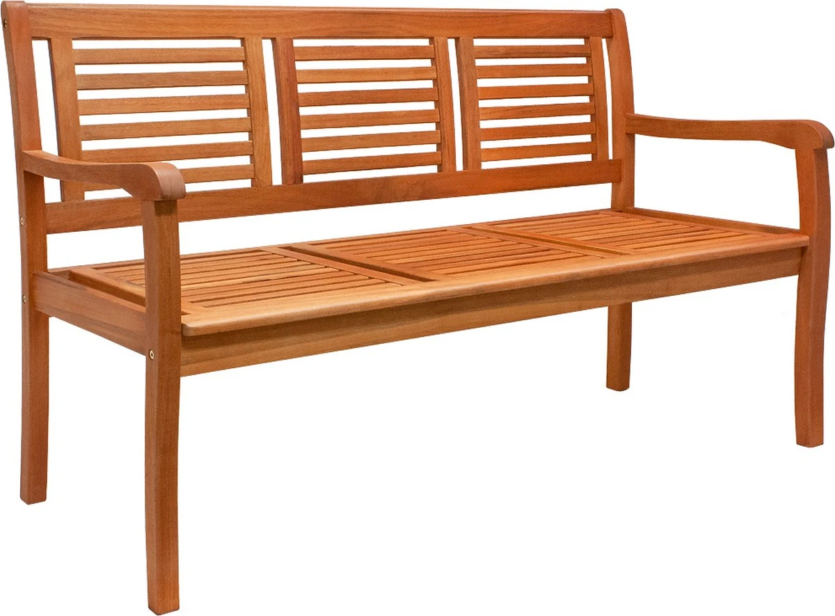 Casaria Tuinbank - FSC®-Gecertificeerd Eucalyptushout - 153cm Bruin 1 Casaria Tuinbank - FSC®-Gecertificeerd Eucalyptushout - 153cm Bruin