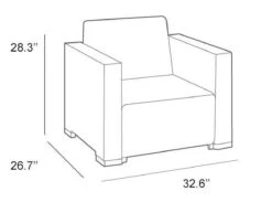 Allibert California Loungeset - 5 Personen - Cappuccino -Tuinmeubilair Verkoopwinkel 1200x889