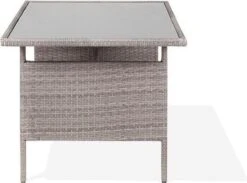 Beliani VITERBO - Loungeset Voor 8 - Grijs - PE Rotan -Tuinmeubilair Verkoopwinkel 1200x891 1