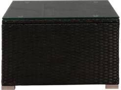 Polyrotan Loungeset Punta Cana L - Zwart -Tuinmeubilair Verkoopwinkel 1200x893 10