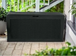 Keter Samoa Opbergbox - 270 L - 117x45x57 Cm - Grafiet -Tuinmeubilair Verkoopwinkel 1200x895 2