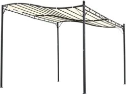 Outsunny Pergola Partytent Paviljoen Overkapping Tent Metaal Crème 297x297 Cm 84C-038 12 Outsunny Pergola Partytent Paviljoen Overkapping Tent Metaal Crème 297x297 Cm 84C-038 -Tuinmeubilair Verkoopwinkel 1200x896 1