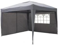 Garden Royal Partytent 3x3m Easy Up Grijs Met 4 Zijwanden -Tuinmeubilair Verkoopwinkel 1200x900 26