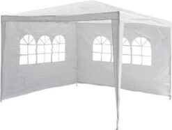 Garden Royal Partytent - 2 Zijwanden - 3 X 3 M - Wit -Tuinmeubilair Verkoopwinkel 1200x908 2