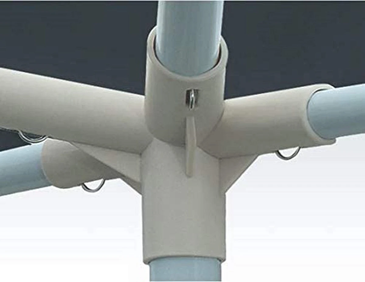 MaxxGarden Partytent - Feesttent Paviljoen - 3x3m - Antraciet 3 MaxxGarden Partytent - Feesttent Paviljoen - 3x3m - Antraciet - Afbeelding 3