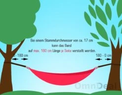 Ophangset Voor Hangmat - 2 Riemen 320x5cm - 250kg Bevestiging - Boom Ophanging Bruin -Tuinmeubilair Verkoopwinkel 1200x935