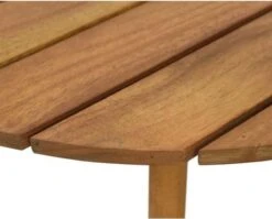 BUITEN Living Seville Lounge Tuintafel | Hardhout | 97x57cm - Ovale Tuintafel -Tuinmeubilair Verkoopwinkel 1200x967