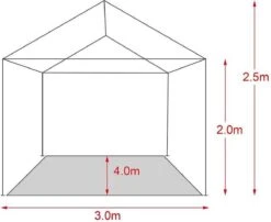 MaxxGarden Partytent - Paviljoen - 3x4m - Incl. Zijwanden - Waterdicht - Wit 12 MaxxGarden Partytent - Paviljoen - 3x4m - Incl. Zijwanden - Waterdicht - Wit -Tuinmeubilair Verkoopwinkel 1200x979 1