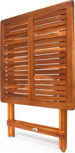 Casaria Bijzettafel Acacia Hout- Inklapbaar - 70x70x73 Cm Bruin 9 Casaria Bijzettafel Acacia Hout- Inklapbaar - 70x70x73 Cm Bruin -Tuinmeubilair Verkoopwinkel 588x1200
