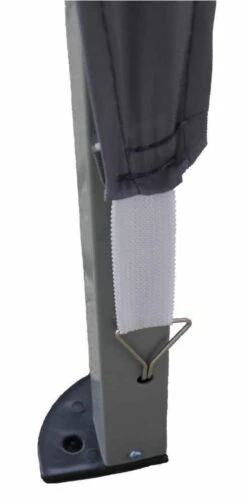 Partytent 3x6m Easy Up - 6 Zijwanden - Grijs -Tuinmeubilair Verkoopwinkel 589x1200