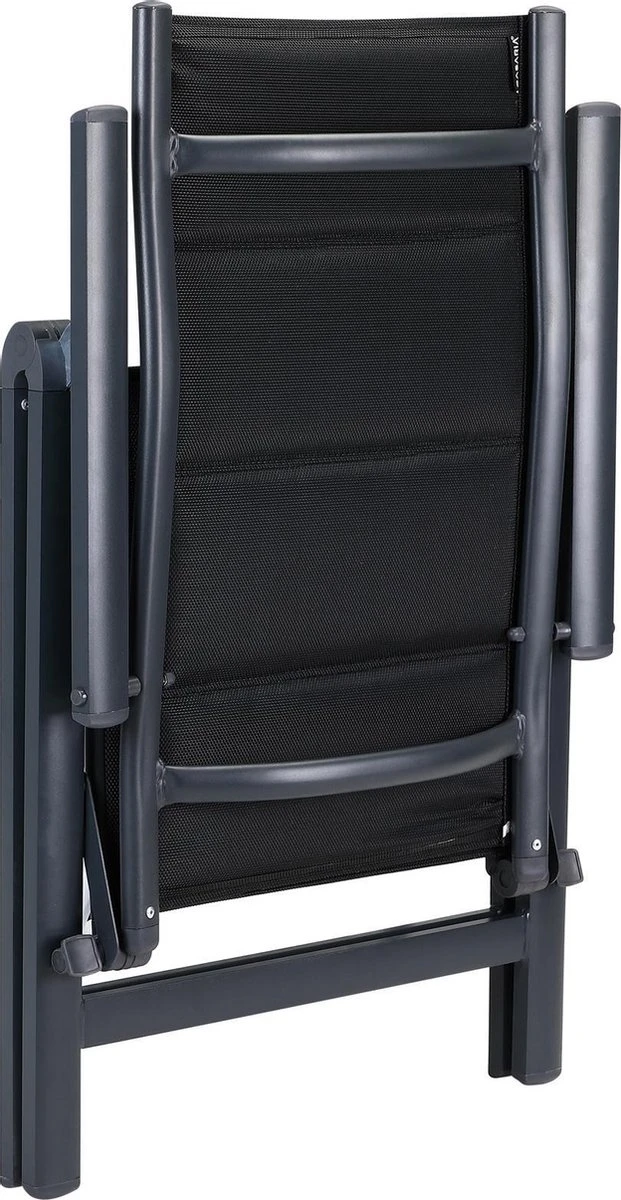 Casaria Tuinstoel Aluminium - 2 Stuks Inklapbaar - Antraciet 14 Casaria Tuinstoel Aluminium - 2 Stuks Inklapbaar - Antraciet - Afbeelding 14