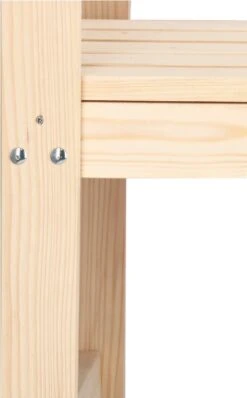 Merkloos Springos Tuinbank | Tuinbankje | Zitbank Buiten | Naaldhout | 119 X 78 X 45 Cm | Licht -Tuinmeubilair Verkoopwinkel 744x1200