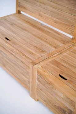 Kleine Teakhouten Tuinbank Met Opbergruimte - 100 X 60 X 90 Cm - Duurzaam Teakhout - Blijft Strak En Mooi - Sterke Constructie Om Lang Mee Te Gaan -Tuinmeubilair Verkoopwinkel 800x1200 16