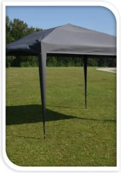 Ambiance Easy-up Partytent - 3x3m - Opvouwbaar - Grijs -Tuinmeubilair Verkoopwinkel 842x1200