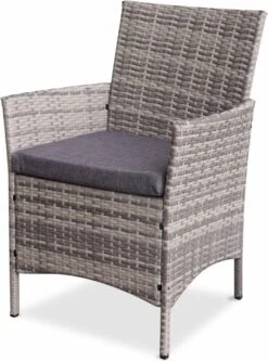 Alice's Garden Loungeset Moltès - 4 Plaatsen - Wicker - Kleine Set - Tinten Grijs/grijs -Tuinmeubilair Verkoopwinkel 889x1200 2